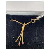 18" 14K G.F. Chain w. Charm