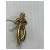 12K G.F. Sailor Pin