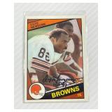 Ozzie Newsome Autographed Football Card