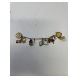 Sterling and GF Charm bracelet