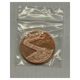THE RATTLER 1 OUNCE COPPER