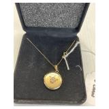 18" 14K G.F. Chain w/ 12K G.F. Locket