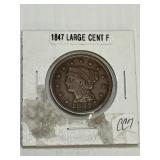 1847 Large Cent