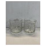 2 Joker Glass McDonalds Cups