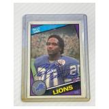 Billy Simms Autographed Football Card