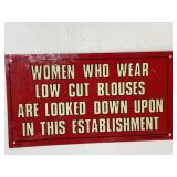 Metal Sign