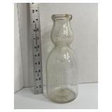 Vintage F.D. Co Cream Top Milk Bottle