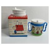 Vintage Snoopy Cup In Box