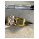 14K G.E. Ring