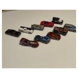 Lot of 10 Hot Wheels 1/64 Scale Cars