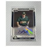 Daric Barton MLB Autographed Card