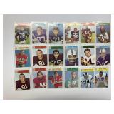 (18) 1966 NFL Cards