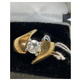 14K G.E. Ring