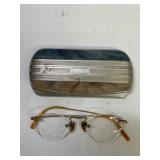 12 KGF Wire rim Glasses with Case