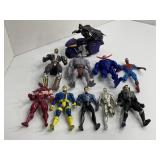 Lot of 10 Super Hero Action Figures