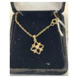 24" 12K G.F. Chain with Pearl Charm
