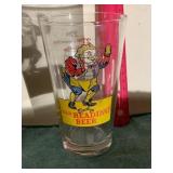 Vintage Old Reading Beer Glass 1999