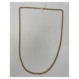 30" 14K G.F. Rope Chain