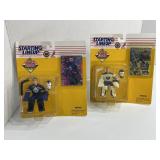 Lot of 2 NHL Starting Lineup Figures