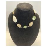 18" Stone Piece Necklace - 3" extender