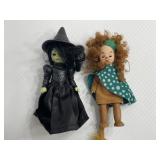 2 Madam Alexander Wizard of Oz Figures