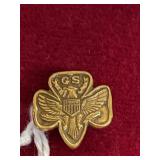 10K G.F. Girl Scout Pin