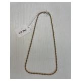 17" 14K G.F. Twist Chain