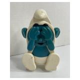 Vintage 1980s Smurfs Toy Music Box