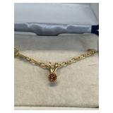 18" 12K G.F. Chain w/ Charm