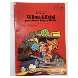 Wilma & Fred Cut outs 1974