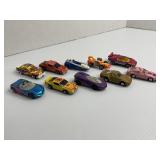 Lot of 10 Hot Wheels 1/64 Scale Cars
