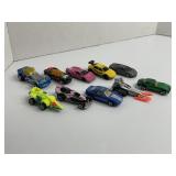 10 Hot Wheels 1/64 Scale Cars