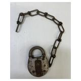 Antique RR lock no key