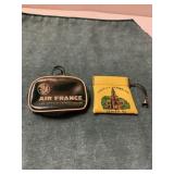 Air France Vintage Coin Purse and America