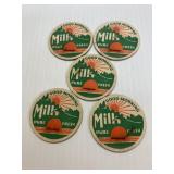5 Good morning Milk Caps