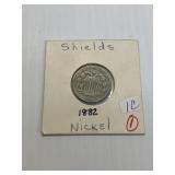 1882 Shield Nickel