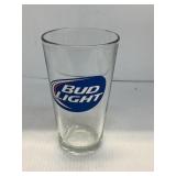 Bud Light Beer Glass