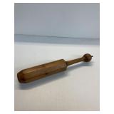 Old Wooden Pestle Masher Stomper