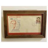 First Day Cover Antigua / Barbuda Envelope Framed