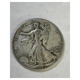 1943 D Walking Liberty Silver Half Dollar