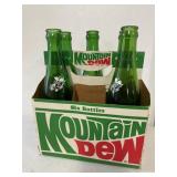 Moutain Dew Bottles and Holder