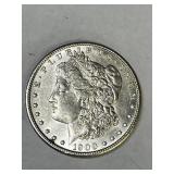 1900 Morgan Silver Dollar AU
