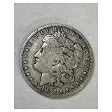 1892 O Morgan Silver Dollar