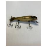 Wooden Lure w/Glass Eyes
