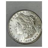 1898 BU Morgan Silver Dollar