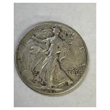 1941 Walking Liberty Silver Half Dollar