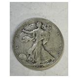 1935 S Walking Liberty Silver Half Dollar