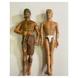 Lot of 2 G.I. Joe Action Figures