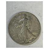 1946 S Walking Liberty Silver Half Dollar