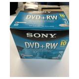 60 Sony DVD  & R Discs